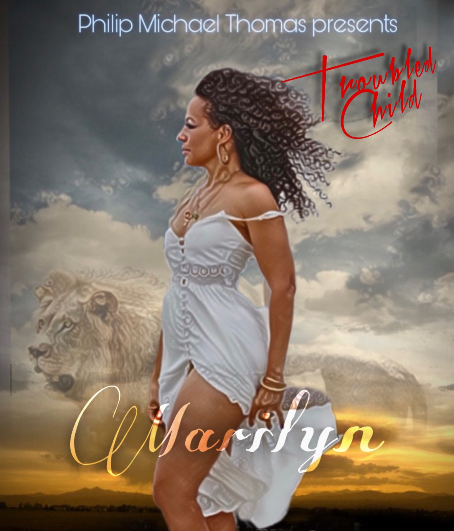 Marilyn Justin — Troubled Child album cover